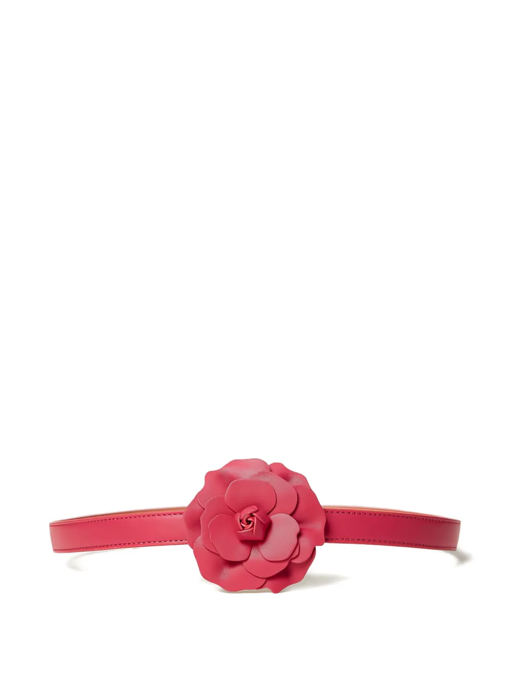 

Пояс с цветочной аппликацией TWINSET, розовый