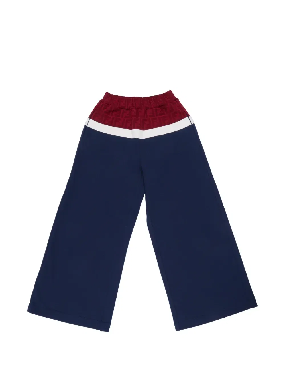 Брюки с логотипом Fendi Kids, синий