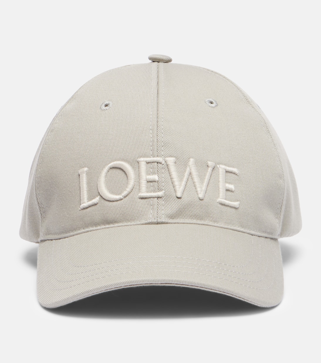 

Хлопковая бейсболка Loewe, Lady Grey