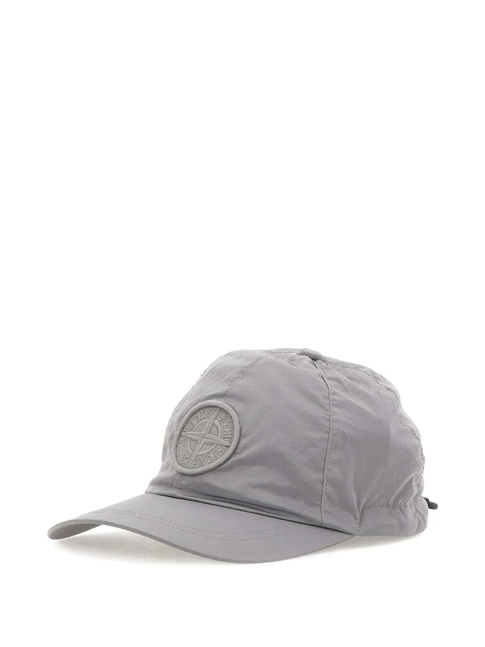 

Бейсболка с логотипом компаса Stone Island, серый