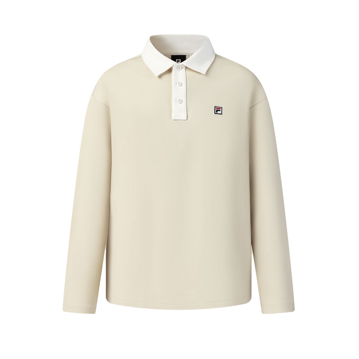 

FILA Мужская теннисная поло Seedless Apricot с воротником-поло, умеренно прямой крой