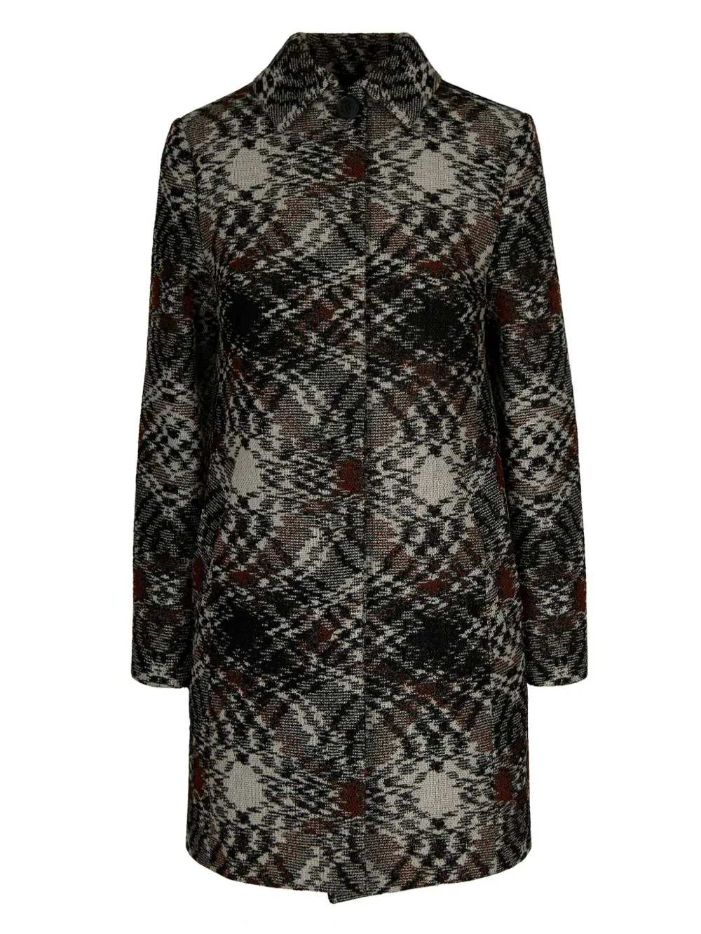 

Пальто с узорчатыми пуговицами Missoni, коричневый