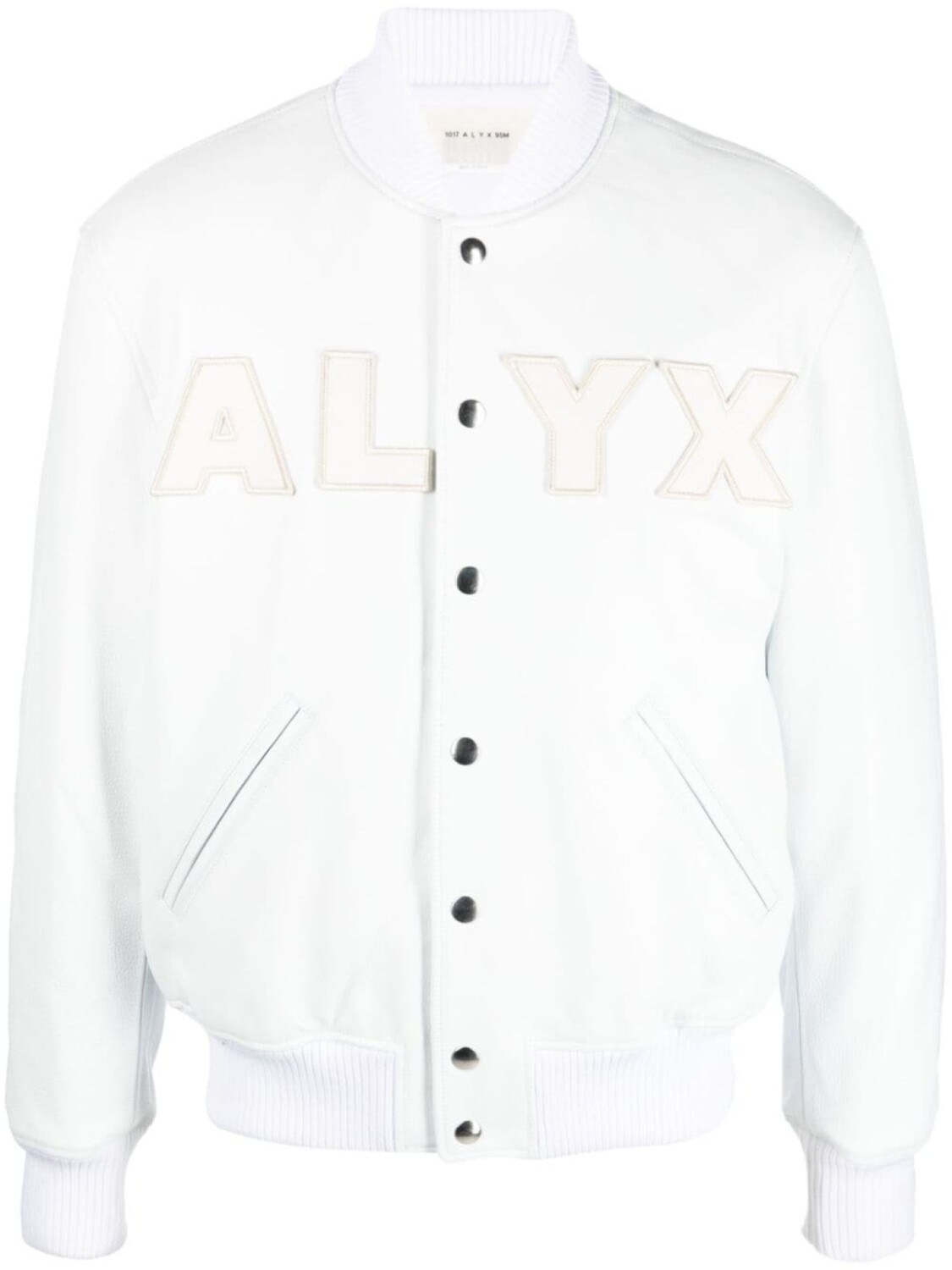 

1017 ALYX 9SM бомбер с нашивкой-логотипом, белый