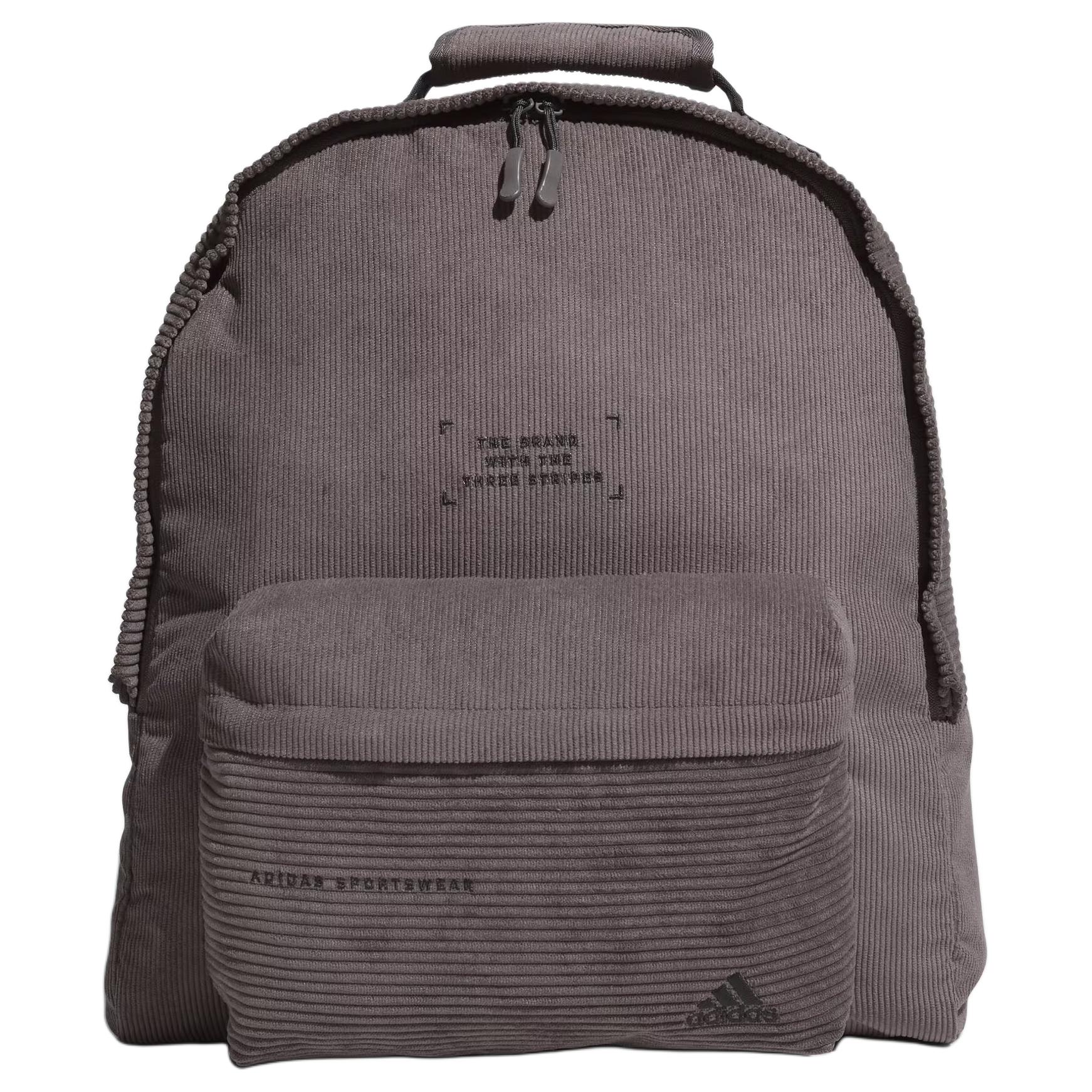 

Футболка Adidas Regular Unisex из переработанного полиэстера угольно-серого цвета