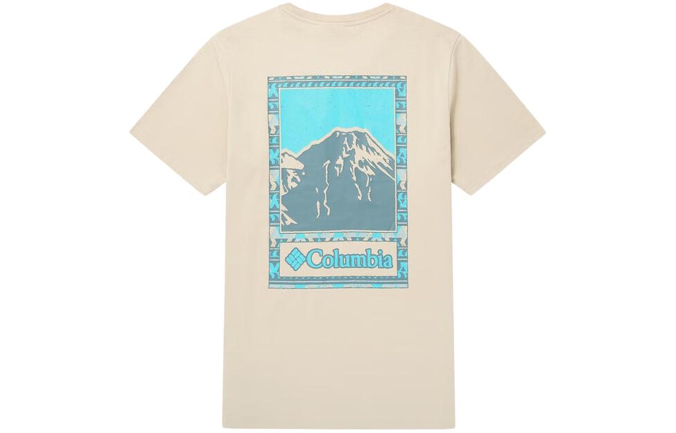 

Футболка унисекс цвета хаки Columbia