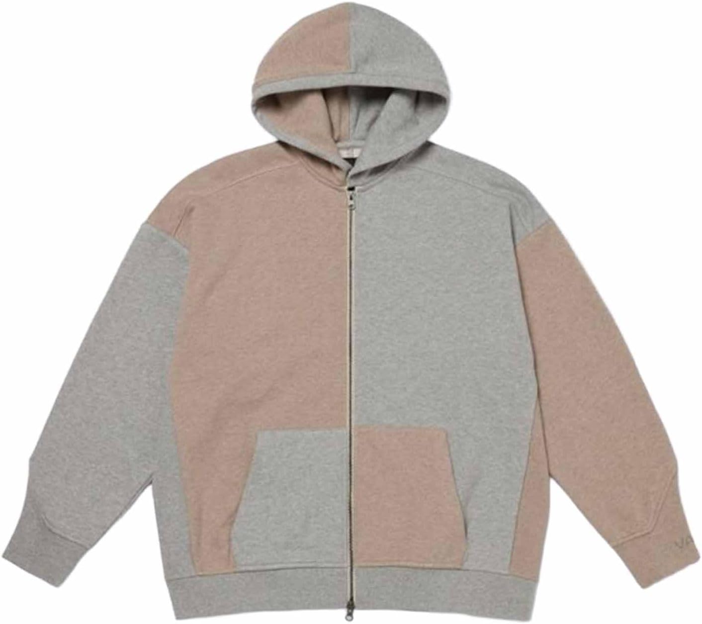 

Мужская футболка Vans Cut and Sew от Block с полной застежкой-молнией, овсяный