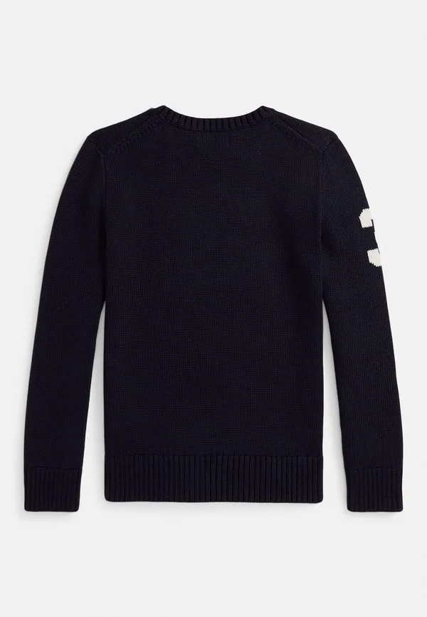Свитер polo bear с круглым вырезом, модель 714y. Polo Ralph Lauren, Navy — фото 2