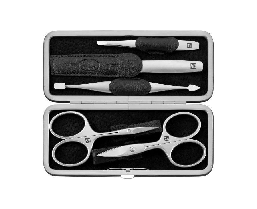 Набор косметических инструментов Beauty Twinox из 5 предметов с литыми рамками ZWILLING, черный — фото 3