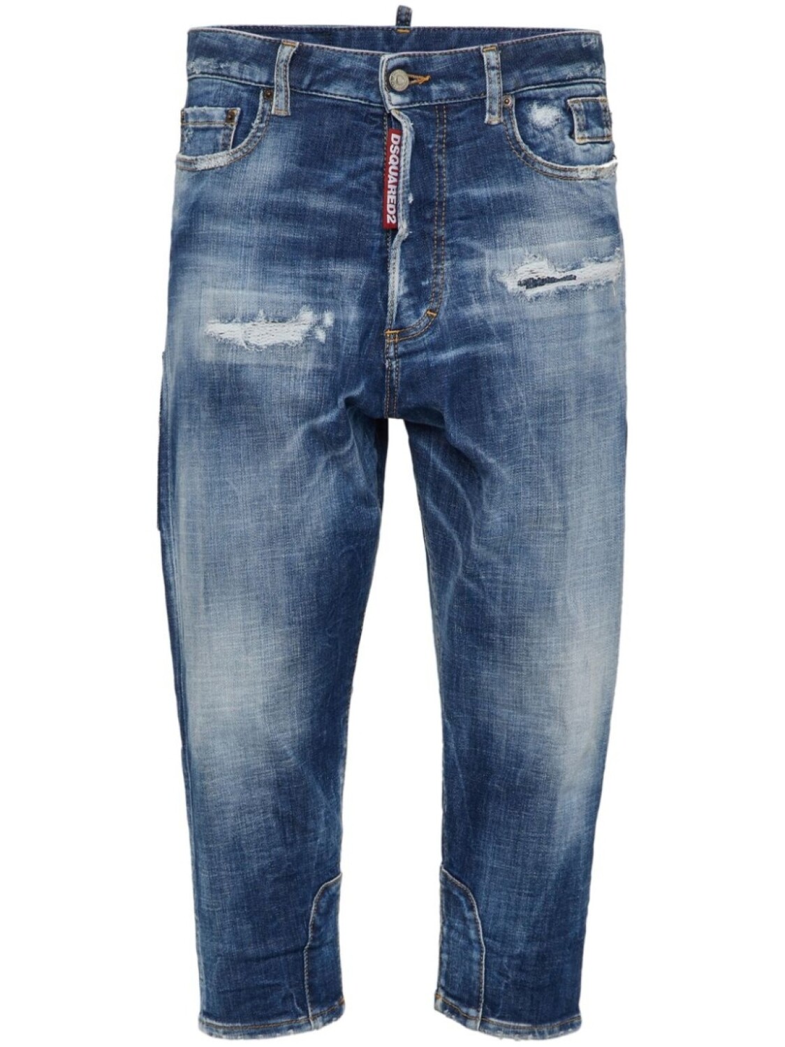 

Dsquared2 джинсы с эффектом разбрызганной краски, синий
