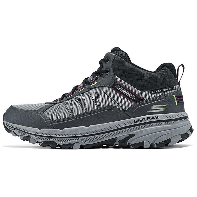 

Skechers Кроссовки для бега по пересеченной местности средней высоты, мужские, серо-черные