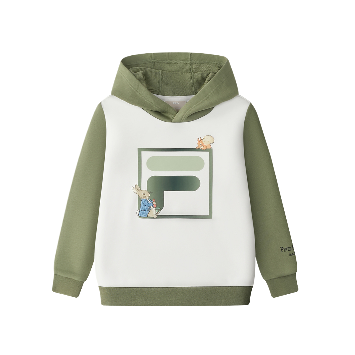 

Питер Раббит, Свитшот для детей 3-7 лет FILA KIDS, белый
