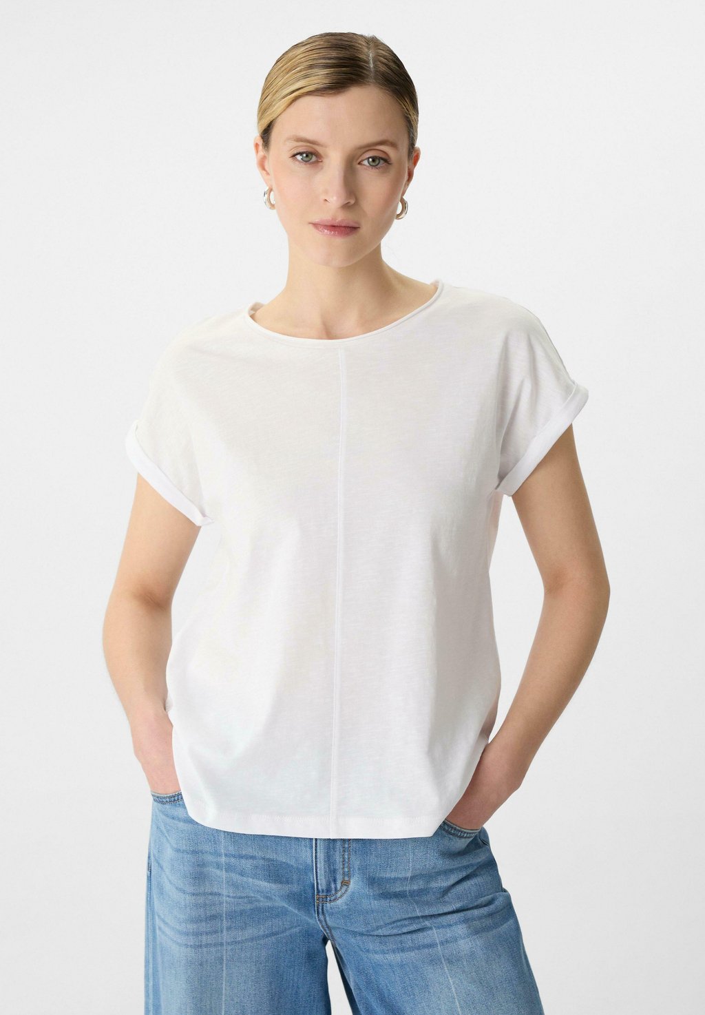

Базовая футболка comma casual identity, белый
