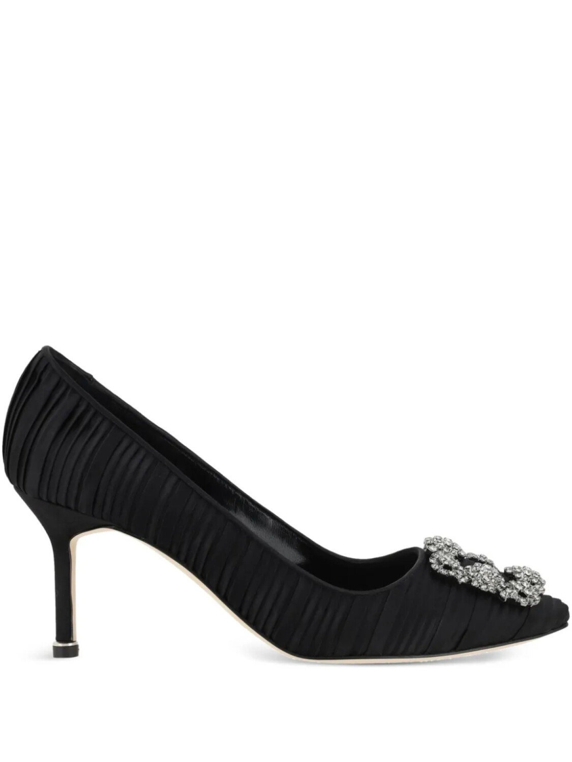 Туфли Manolo Blahnik Hangisi 70 мм, черный