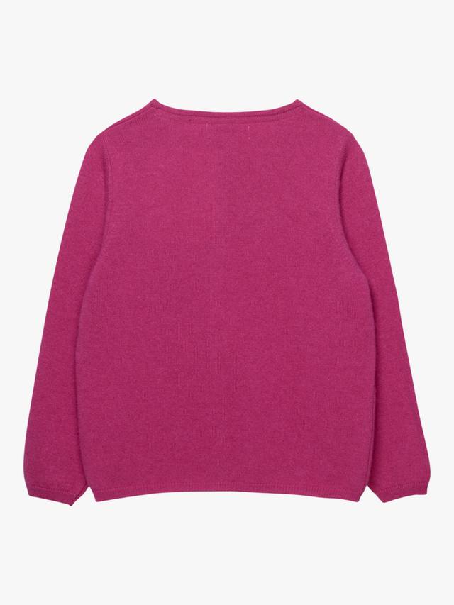 

Детский кардиган Liberty Emma & Georgina с сердечками Trotters, Pink/Bright Pink