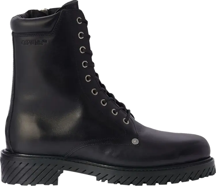 

Кроссовки Off-White Diag Lace-Up Combat Boot 'Black', черный, Черный;серый, Кроссовки Off-White Diag Lace-Up Combat Boot 'Black', черный