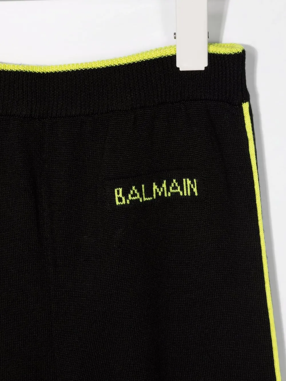 Спортивные брюки с логотипом Balmain Kids, черный — фото 3