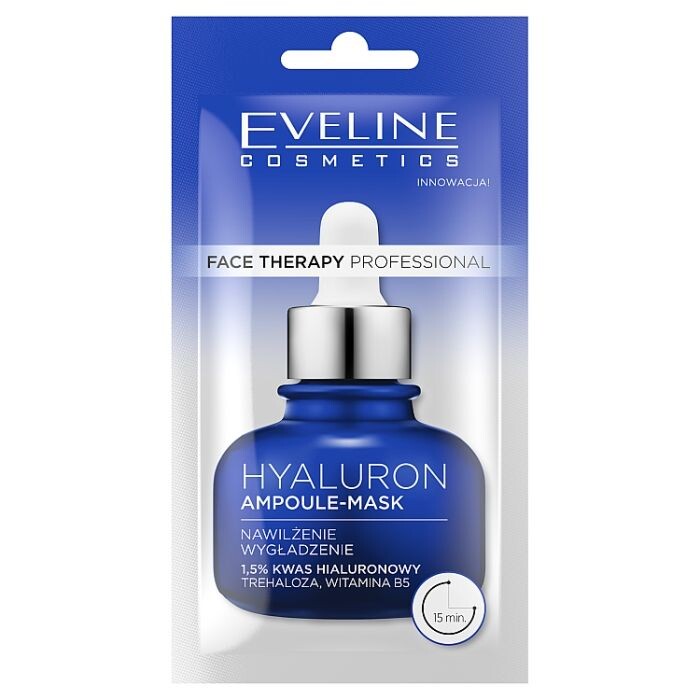 

Eveline Face Therapy Professional Ampoule-Mask Hyaluron медицинская маска, 8 ml