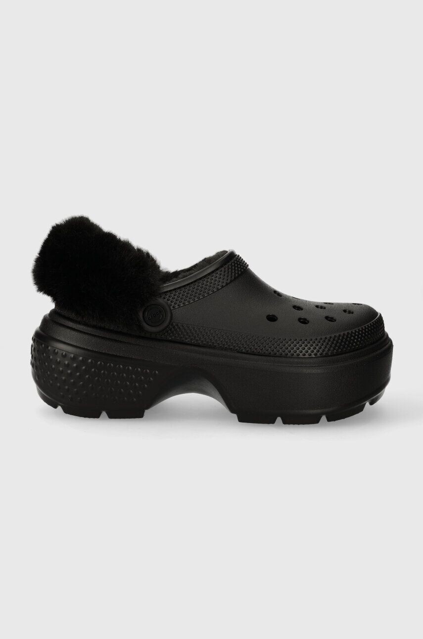 

Шлепанцы Crocs Stomp Lined Clog, черный