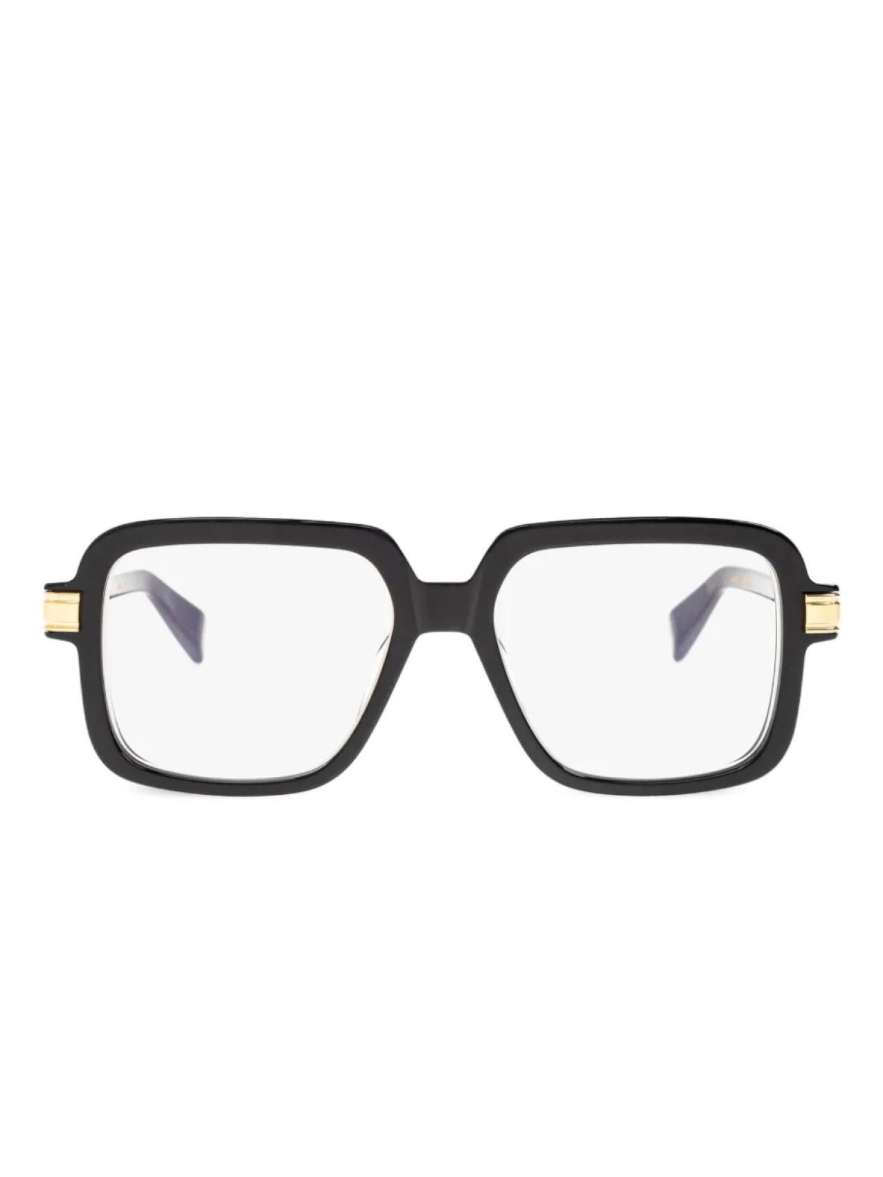 

Очки в квадратной оправе Balmain Eyewear, черный
