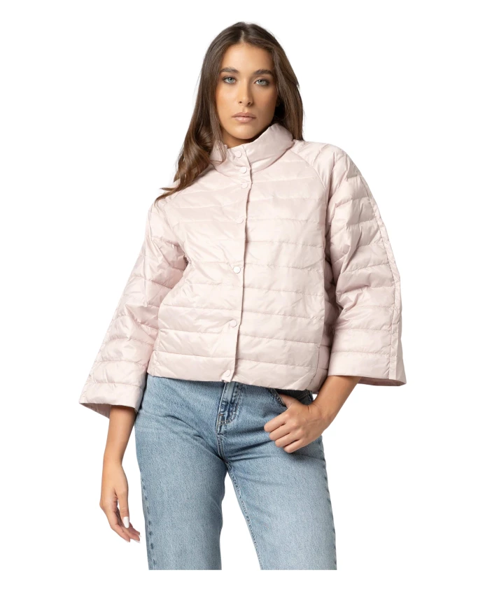 

Короткая стеганая куртка на все случаи жизни Kocca, розовый