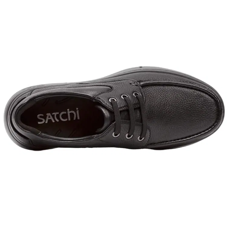 Casual туфли из овчины Satchi Black — фото 4