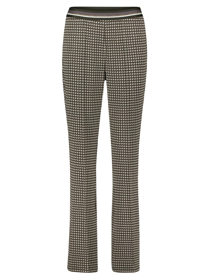 

Тканевые брюки Betty Barclay Schlupfhose Slim Fit, цвет Schwarz/Beige