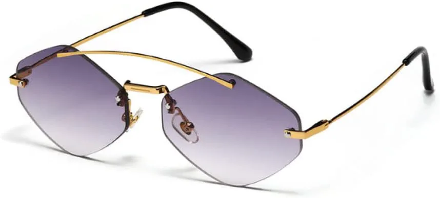 

Большие солнцезащитные очки для женщин, винтажные солнцезащитные очки со стразами, градиентная оправа, защита от УФ-излучения UV400 generic, Gradient Gray