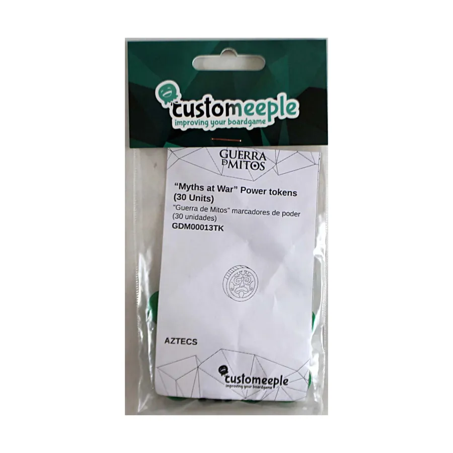 

Жетоны силы — ацтеки, Game Accessories - Myths at War (Customeeple)
