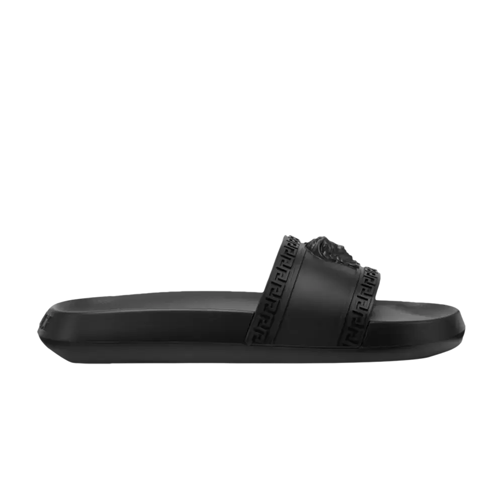 Шлепанцы Versace Palazzo Medusa Pool Slide, черный