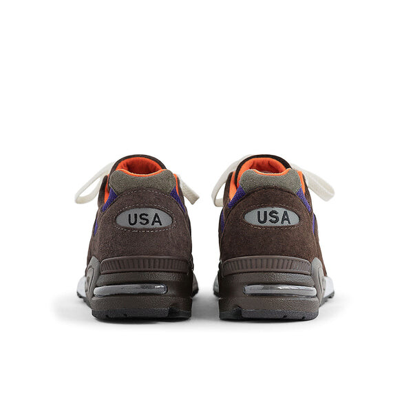 Кроссовки 990v2 сделано в США New Balance, коричневый — фото 3