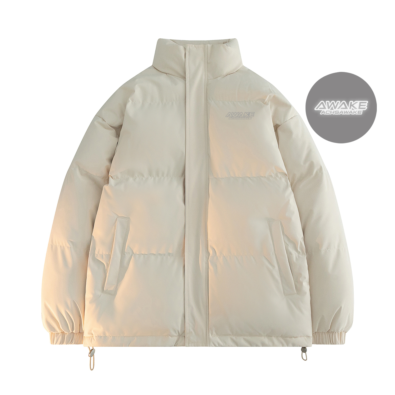 

ACHS AWAKE Пуховик Unisex, [with Placket]Ecru