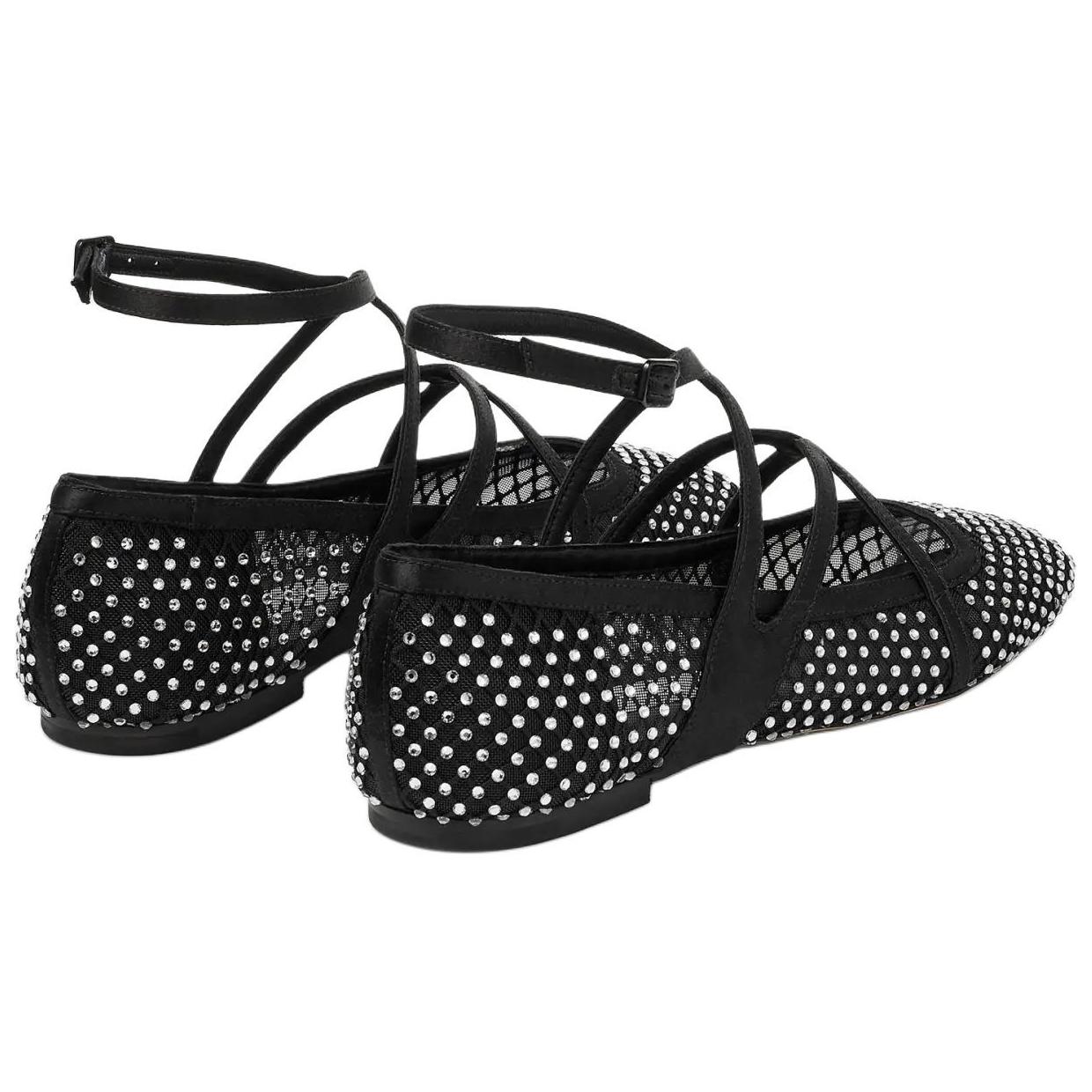 Асторія Плоские Повседневные Туфли Женские Черные Jimmy Choo — фото 4