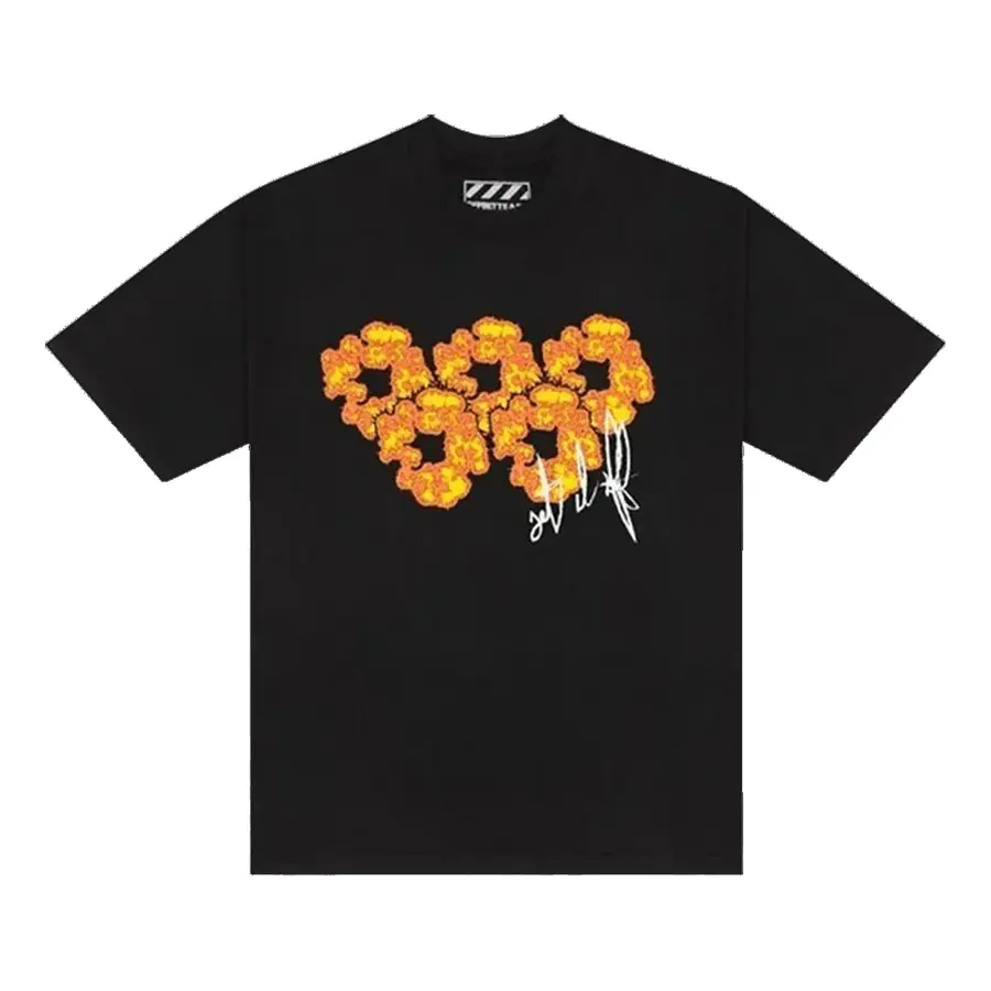 

Футболка Denim Tears x Offset Set It Off #3 T-Shirt 'Black', черный