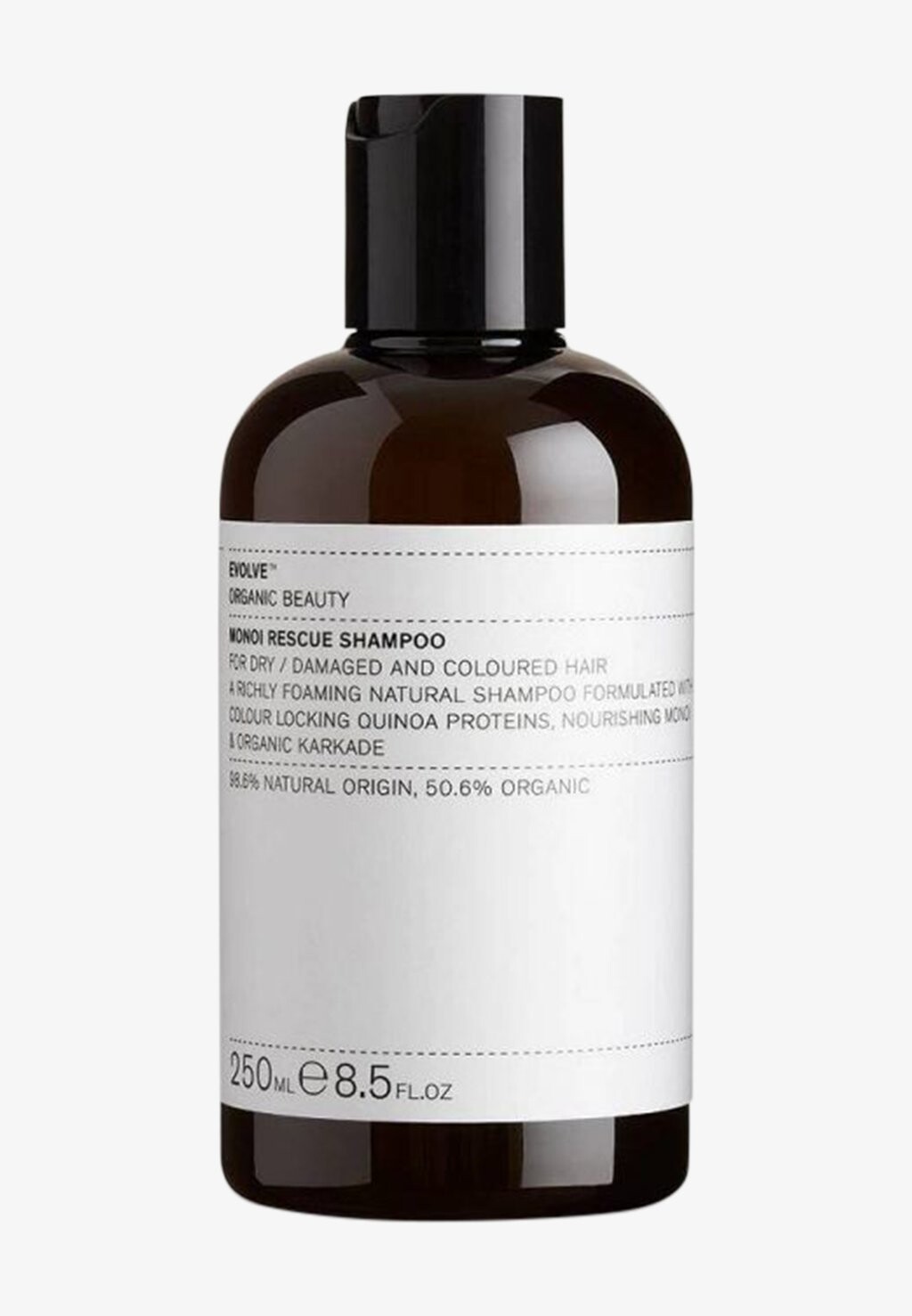 

Шампунь Monoi Rescue Shampoo Evolve Organic Beauty, коричневый