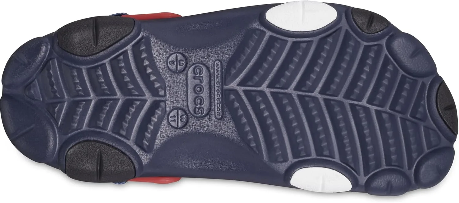 Мужские сабо Crocs с героями Marvel, темно-синий — фото 3