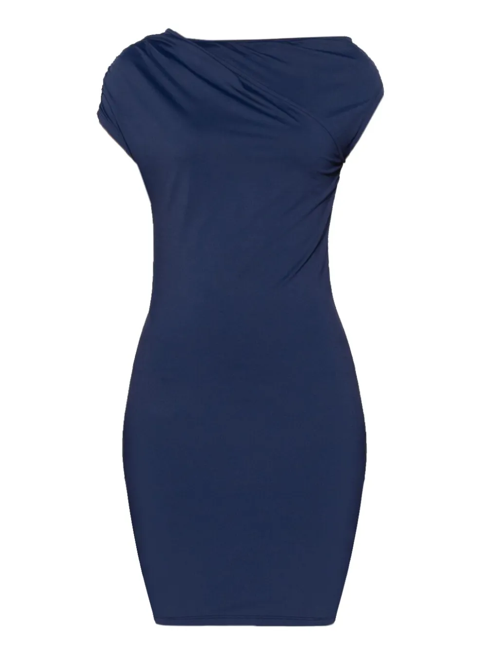 

Платье мини асимметричного кроя Patrizia Pepe, синий