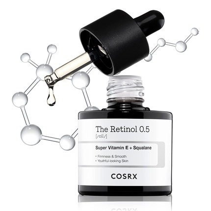 

COSRX Retinol 0.5 Oil Anti-aging Serum с 0,5% ретиноидом Treatment for Face - Мягкий уход за кожей днем и ночью
