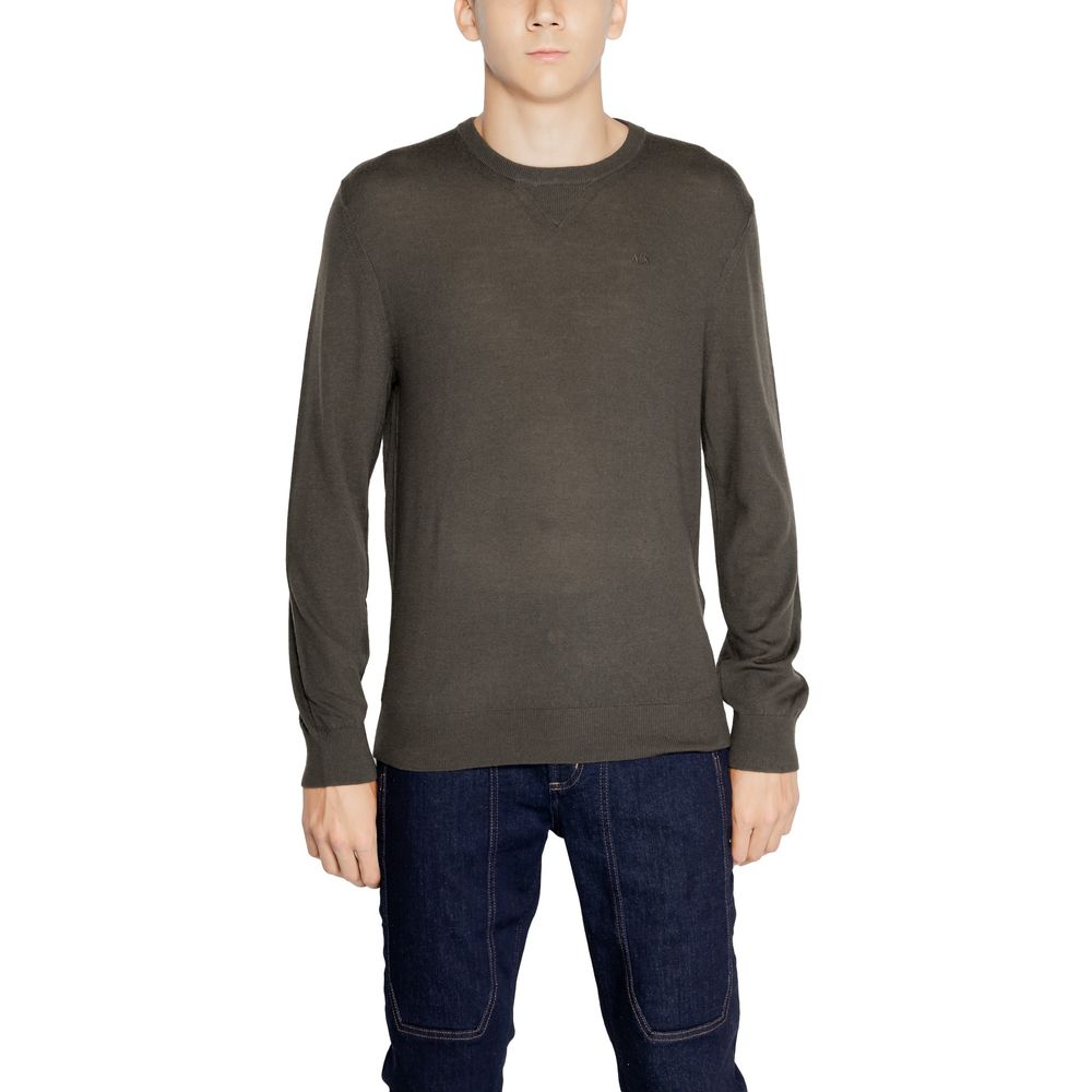 

Зеленый шерстяной свитер Armani Exchange