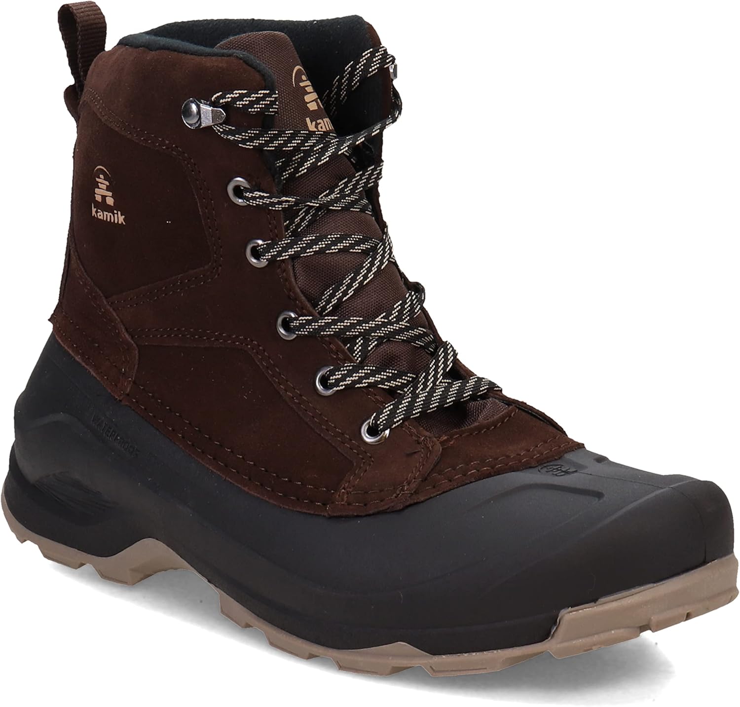 

Зимние мужские ботинки Kamik Empire Lo, шоколадный