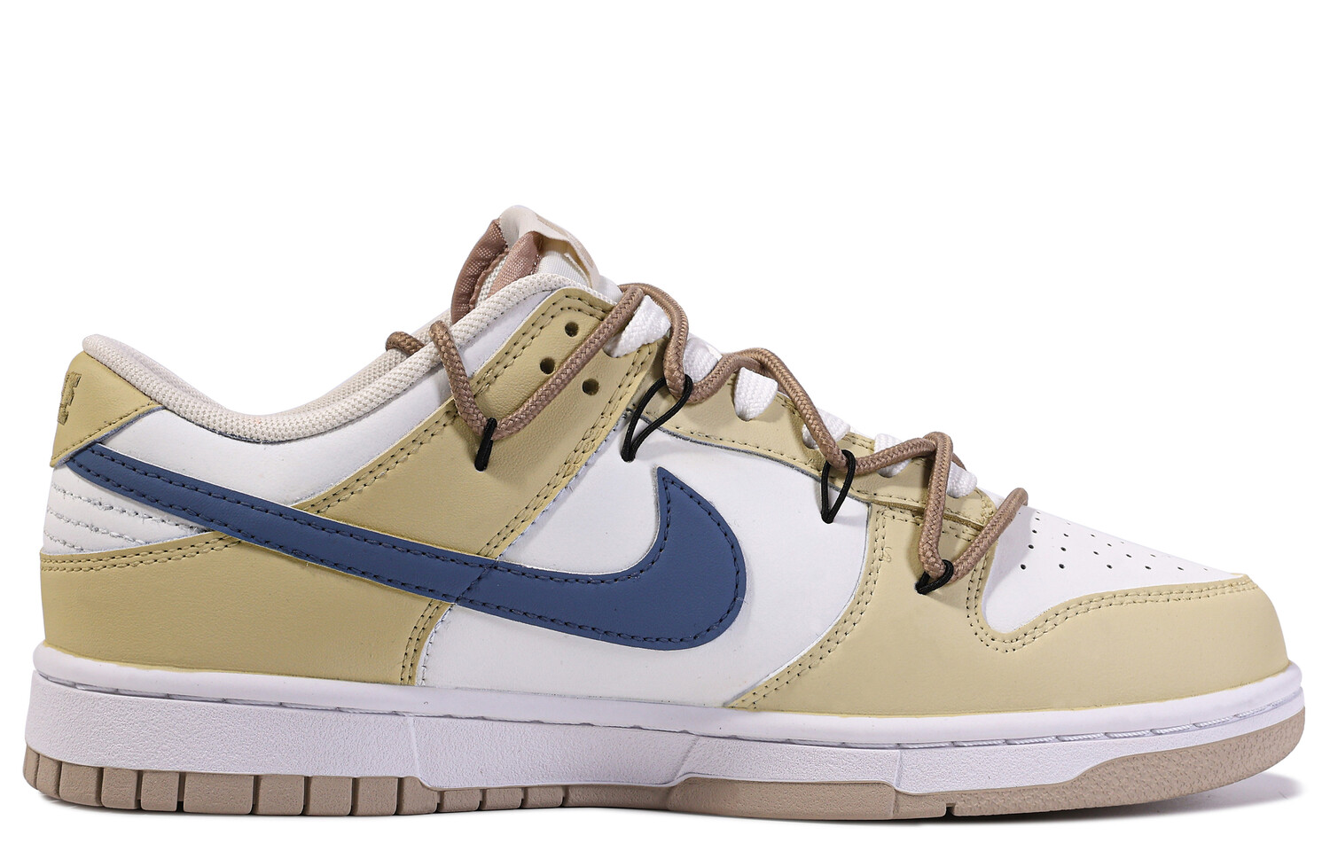 

Кроссовки Nike Dunk Skateboard Shoes Men Low-Top Yellow White
