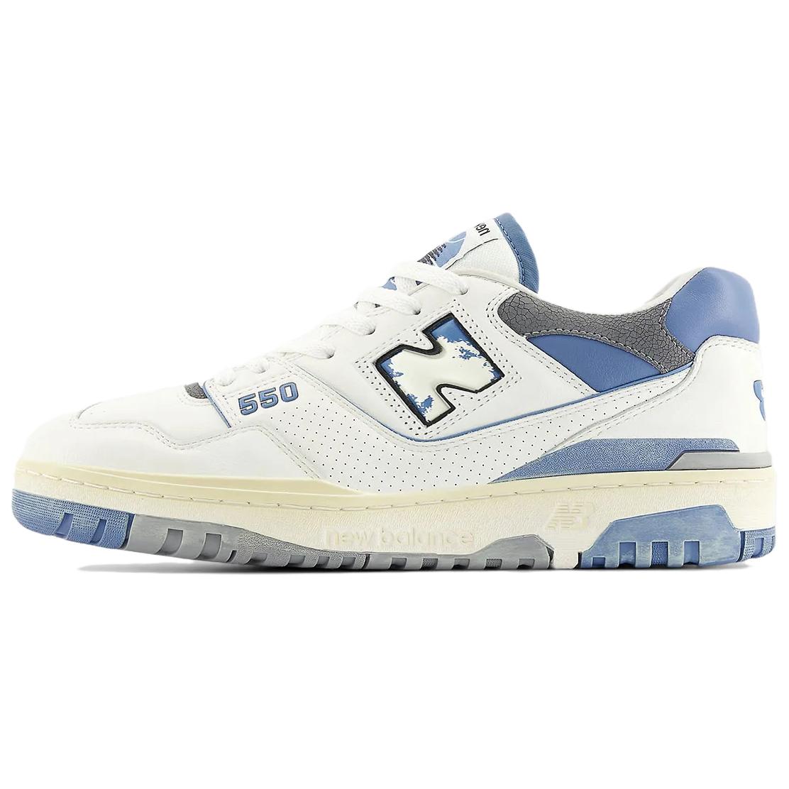 

550 Винтажный пак Heron Blue New Balance, Белый Синий