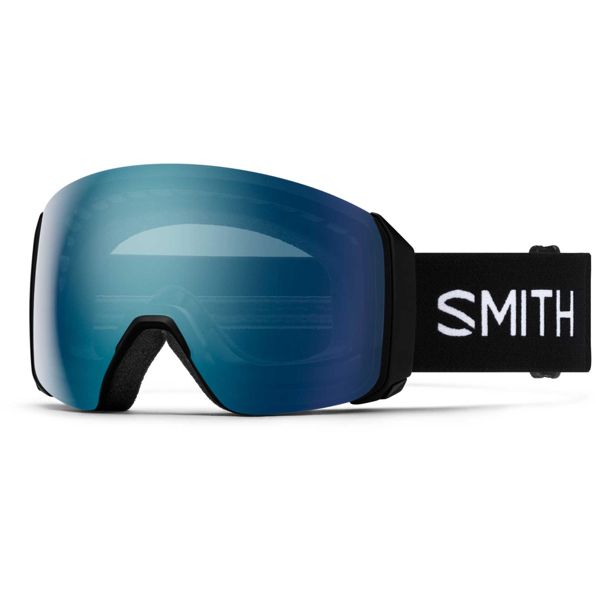 

Снежные очки 4D MAG XL Smith, Black/ChromaPop Everyday Blue Mirror