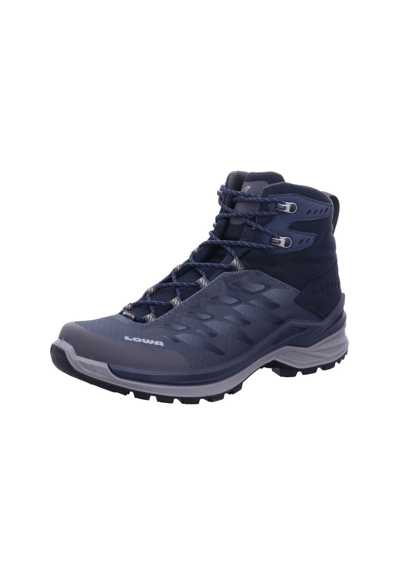 

Походные ботинки FERROX GTX MID LOWA, цвет Navy/rauchblau