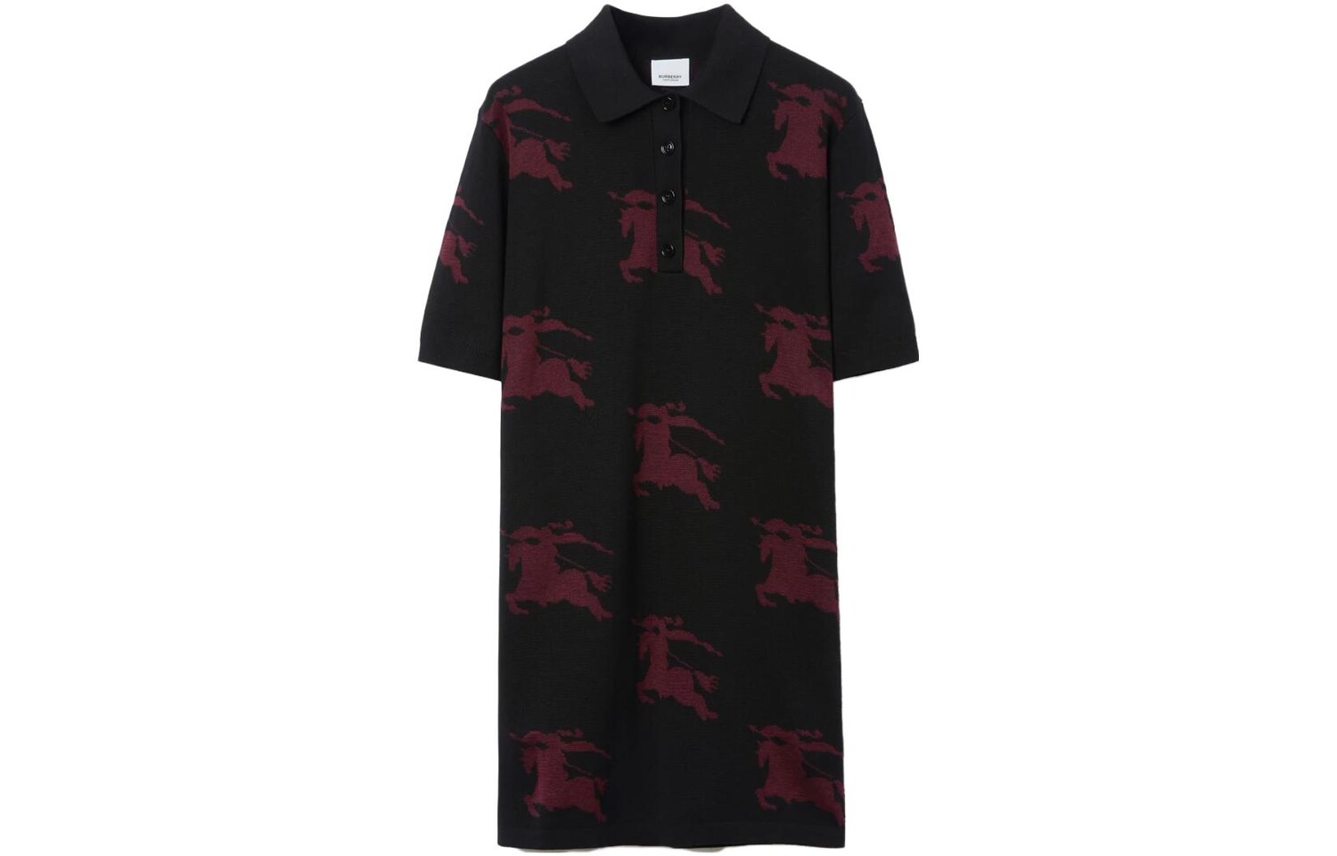 

Платье женское Burberry с короткими рукавами, черный