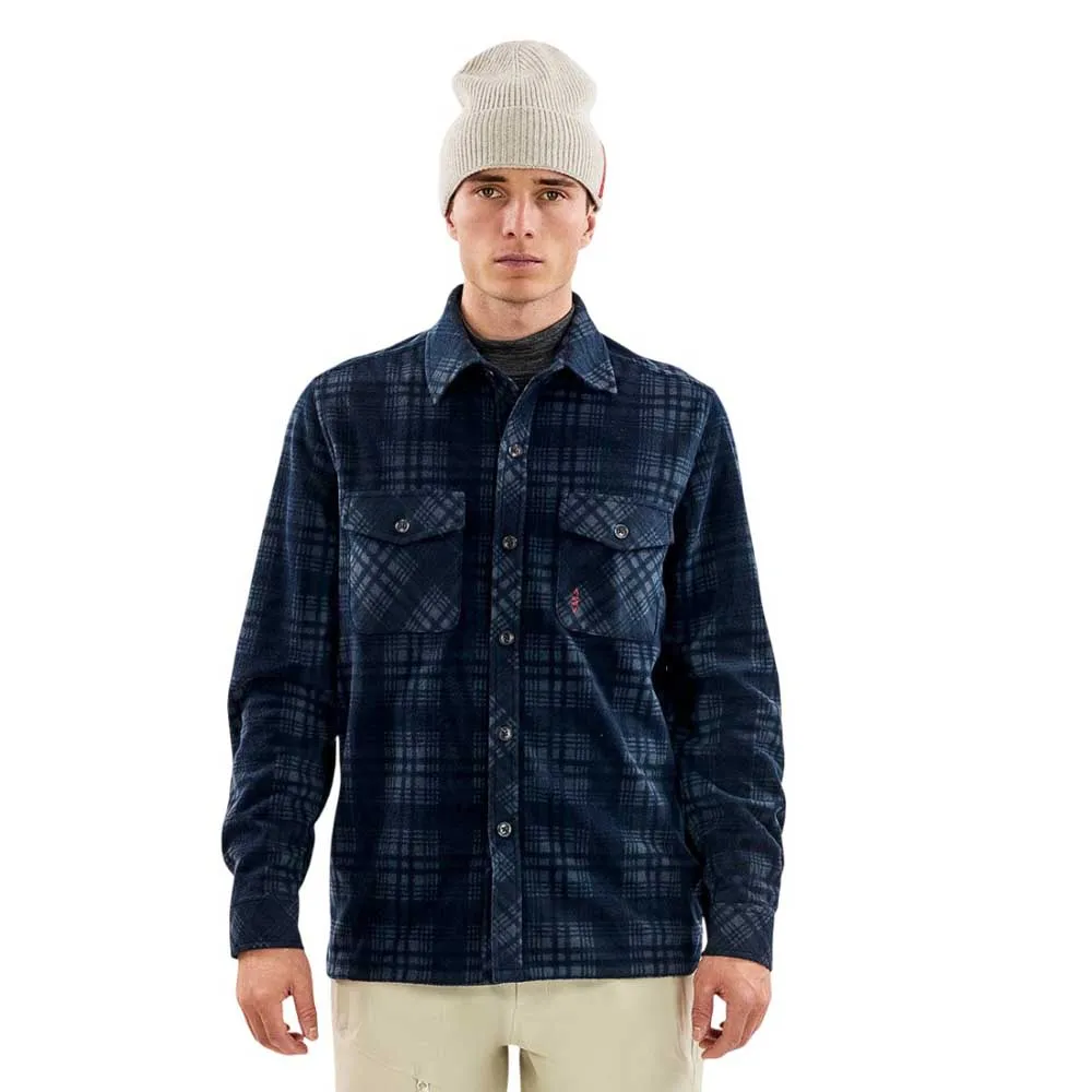 

Рубашка с длинным рукавом The Mountain Studio Micro fleece, синий