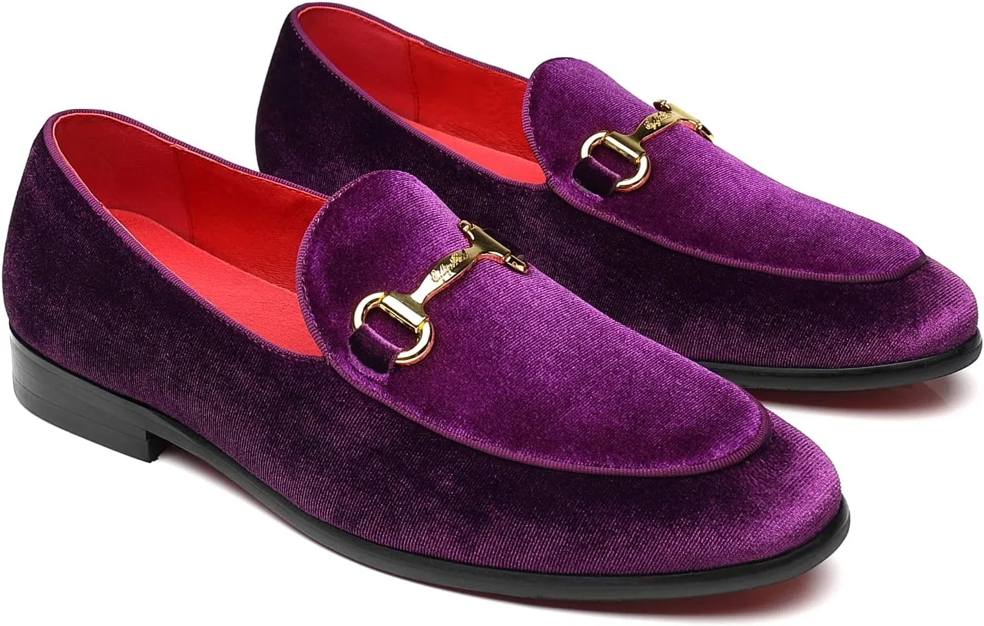 Лоферы вельветовые мужские, Purple Erphpre Paul