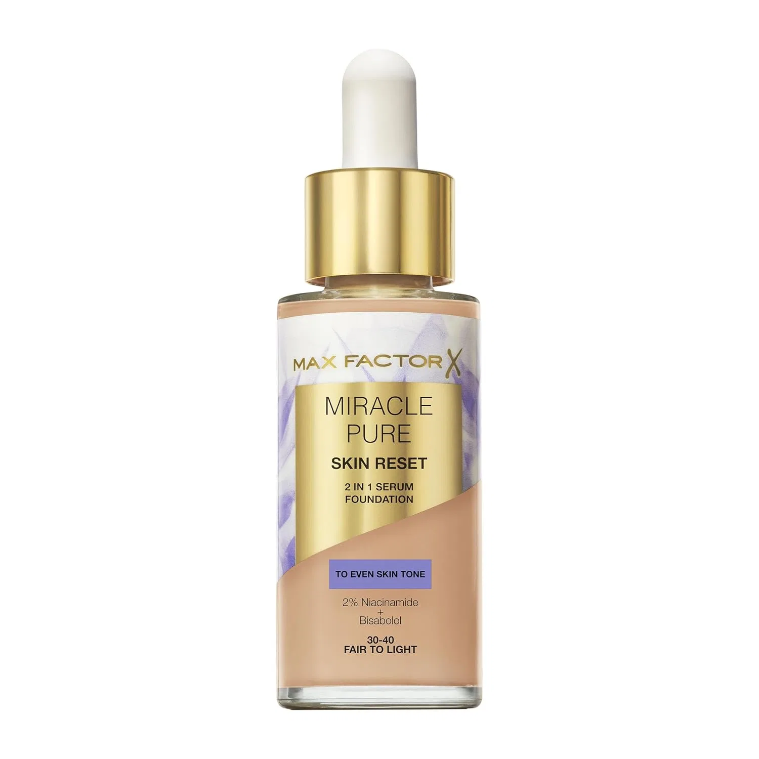Сыворотка Max Factor — Тональный - Miracle Pure Skin Reset Foundation , -40 Fair To Light