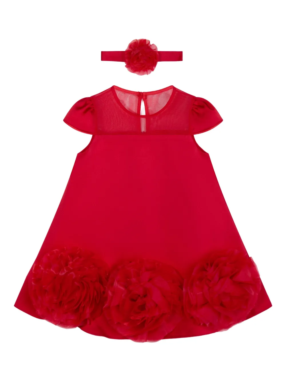 

Декорированное платье Dress & Fleur, красный