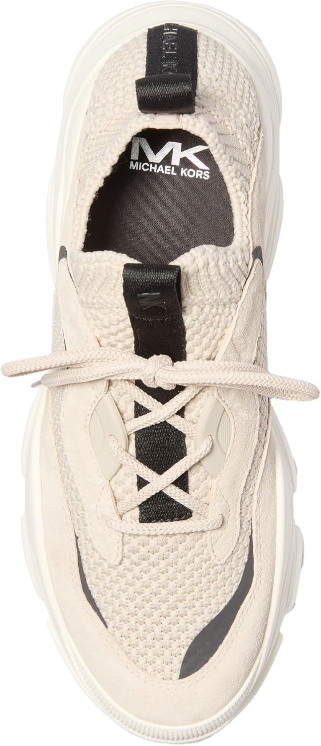 Michael Kors мужские кроссовки Atlas Knit Trainer, Light Sand — фото 4