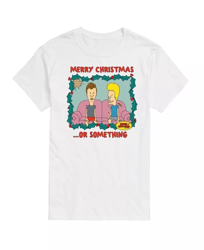 

Мужская футболка с коротким рукавом Beavis Butthead AIRWAVES, белый